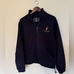 Scotland Navy Blue Fleece Jacket